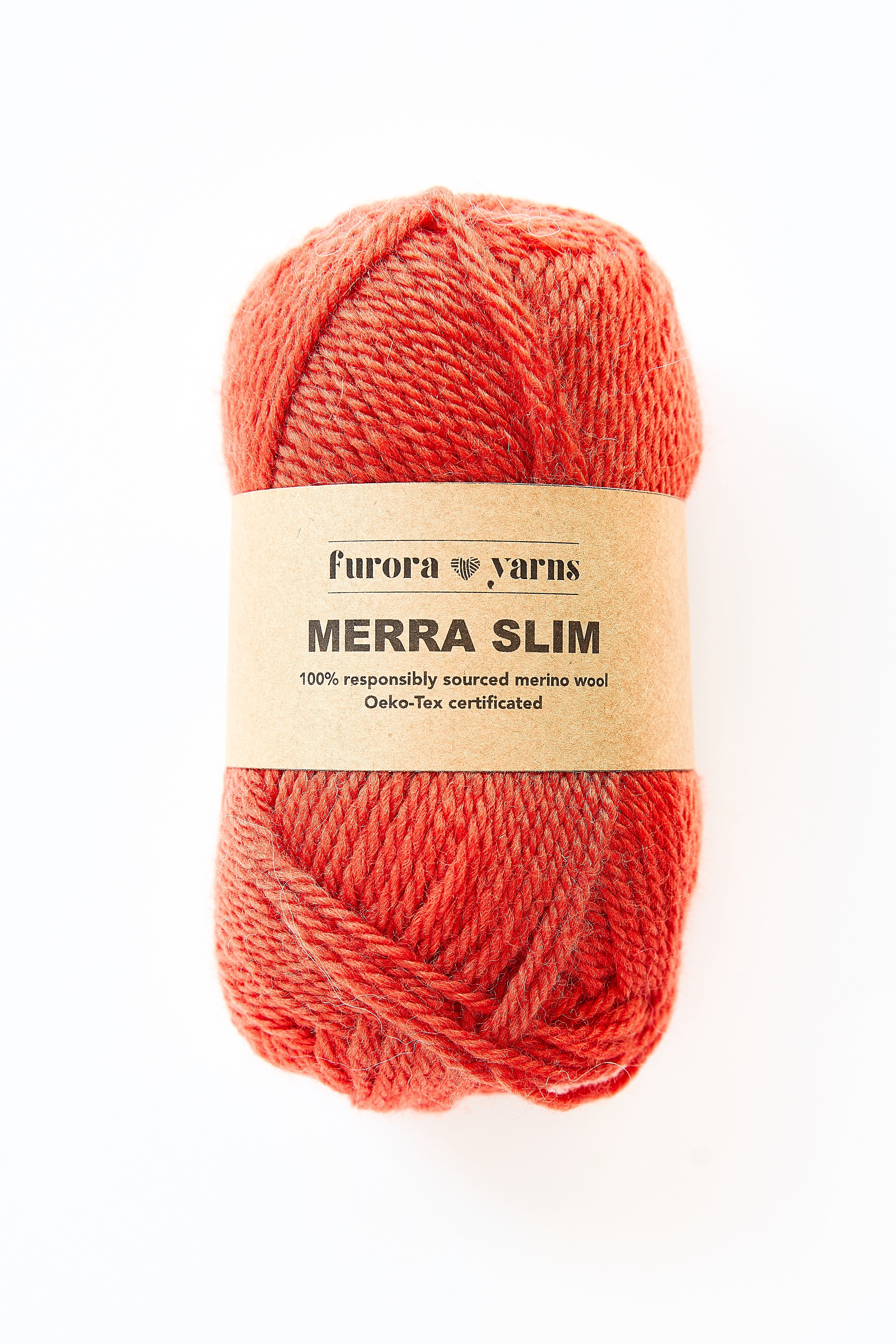 WEŁNA MERINO 100% MERRA SLIM cynamon 50g