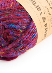 WEŁNA MERINO 100% MERRA SILK claret 100g
