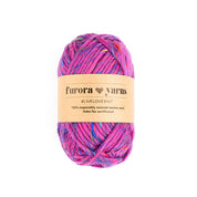 WEŁNA MERINO 100% MERRA SILK fuksja 100g