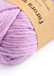 WEŁNA MERINO 100% MERRA lawenda 100g