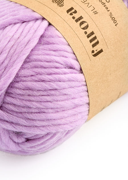 WEŁNA MERINO 100% MERRA lawenda 100g