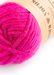WEŁNA MERINO 100% MERRA malina 100g