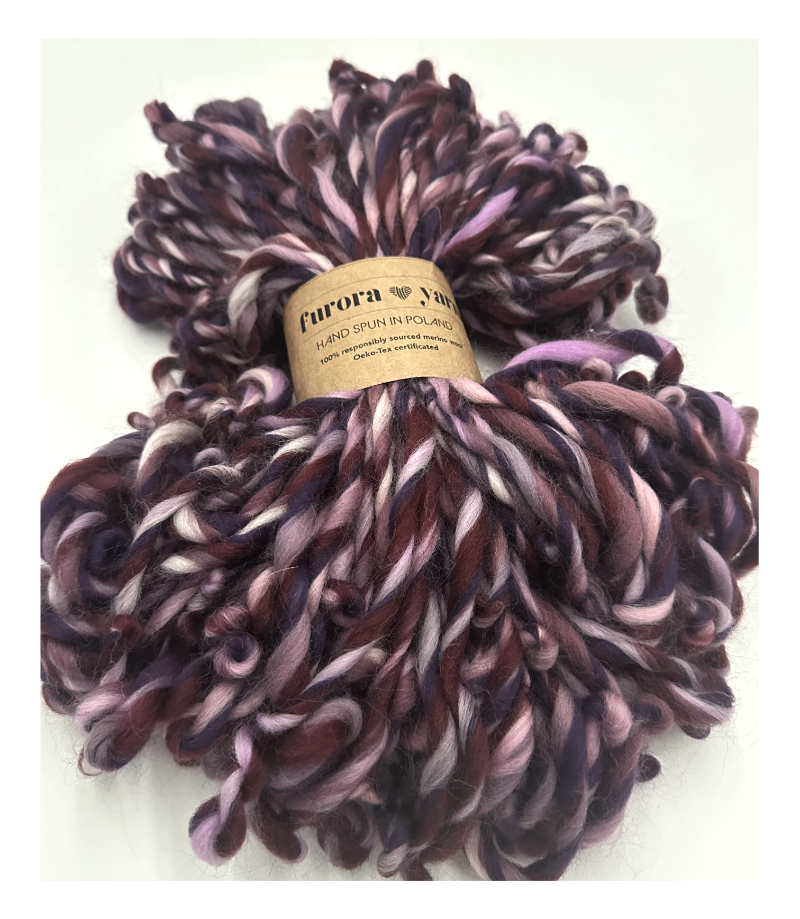 Wełna merino 100% PLUM PLUM - 100g
