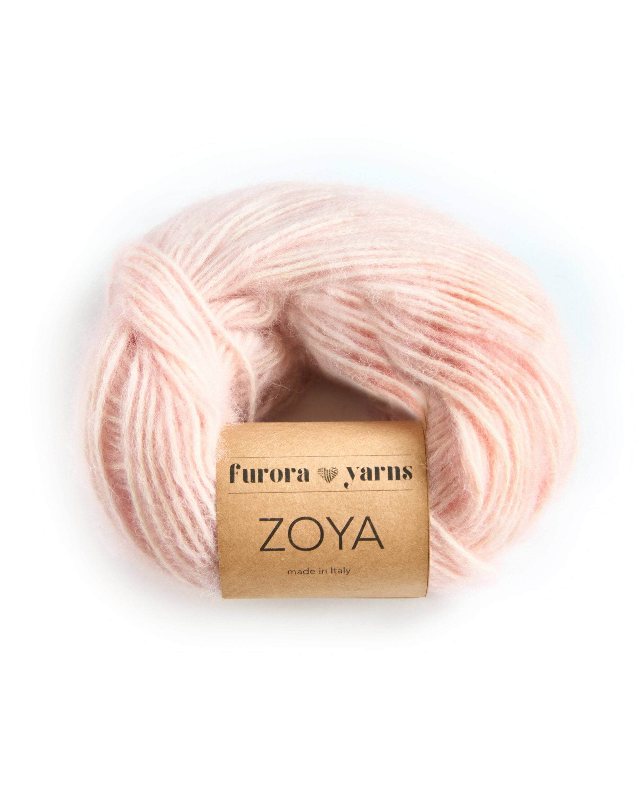 Włóczka merino, baby alpaka, bawełna ZOYA  50g różowa landrynka