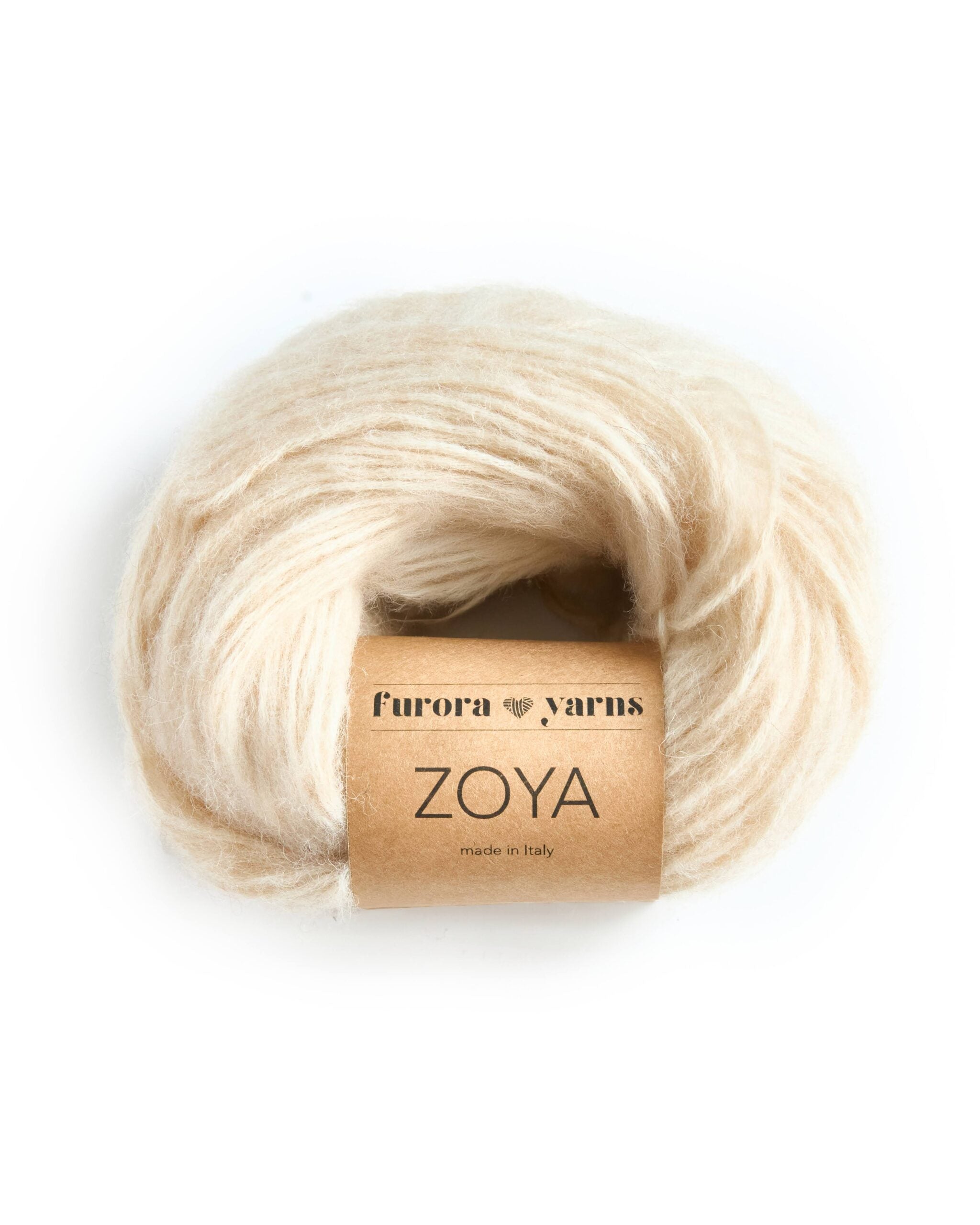 Włóczka merino, baby alpaka, bawełna ZOYA  50g piasek