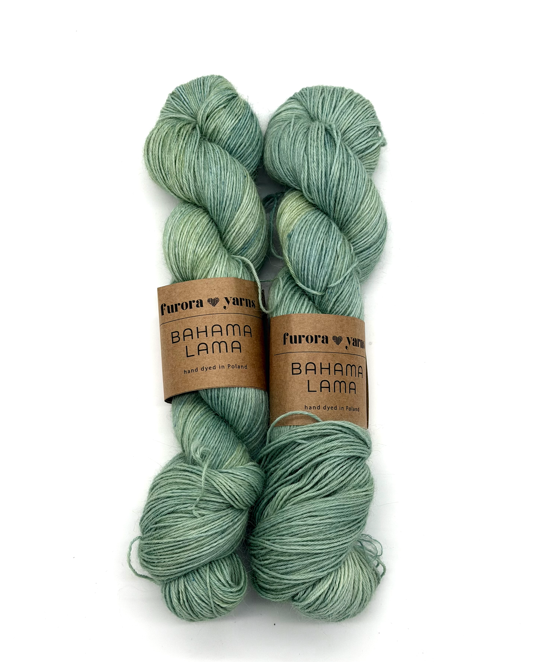 Wełna 100 % baby lama BAHAMA LAMA nr26450 ręcznie farbowana 100g