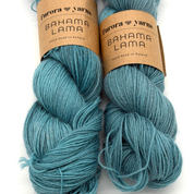 Wełna 100 % baby lama BAHAMA LAMA nr26424 ręcznie farbowana 100g
