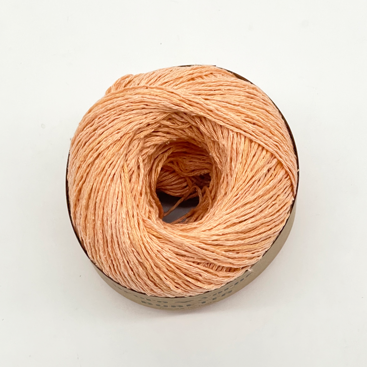 BURETTA 100% jedwab bourette 50g morela
