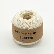 BURETTA 100% jedwab bourette 50g naturalny