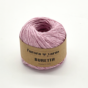 BURETTA 100% jedwab bourette 50g wrzos