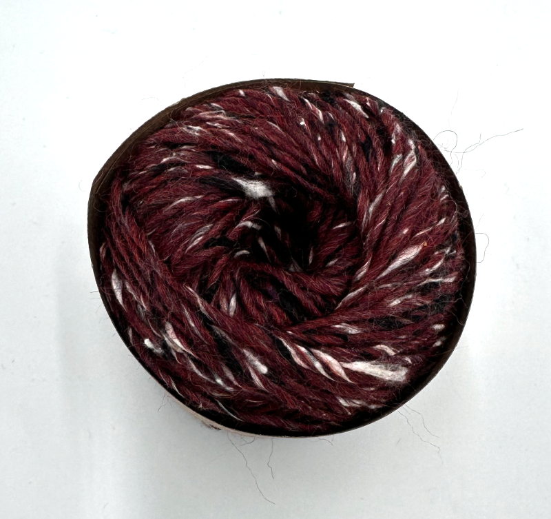 Włóczka alpaka jedwab COSY bordo 50g