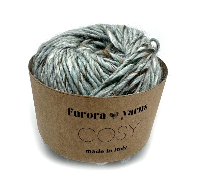 Włóczka alpaka jedwab COSY szałwia 50g