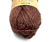 WEŁNA MERINO JEDWAB Quinn czekolada 50g