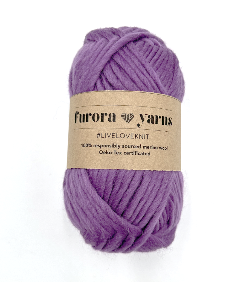 WEŁNA MERINO 100% MERRA hiacynt 100g