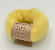Włóczka wełna z alpaką i moher LIFE kukurydza 50g