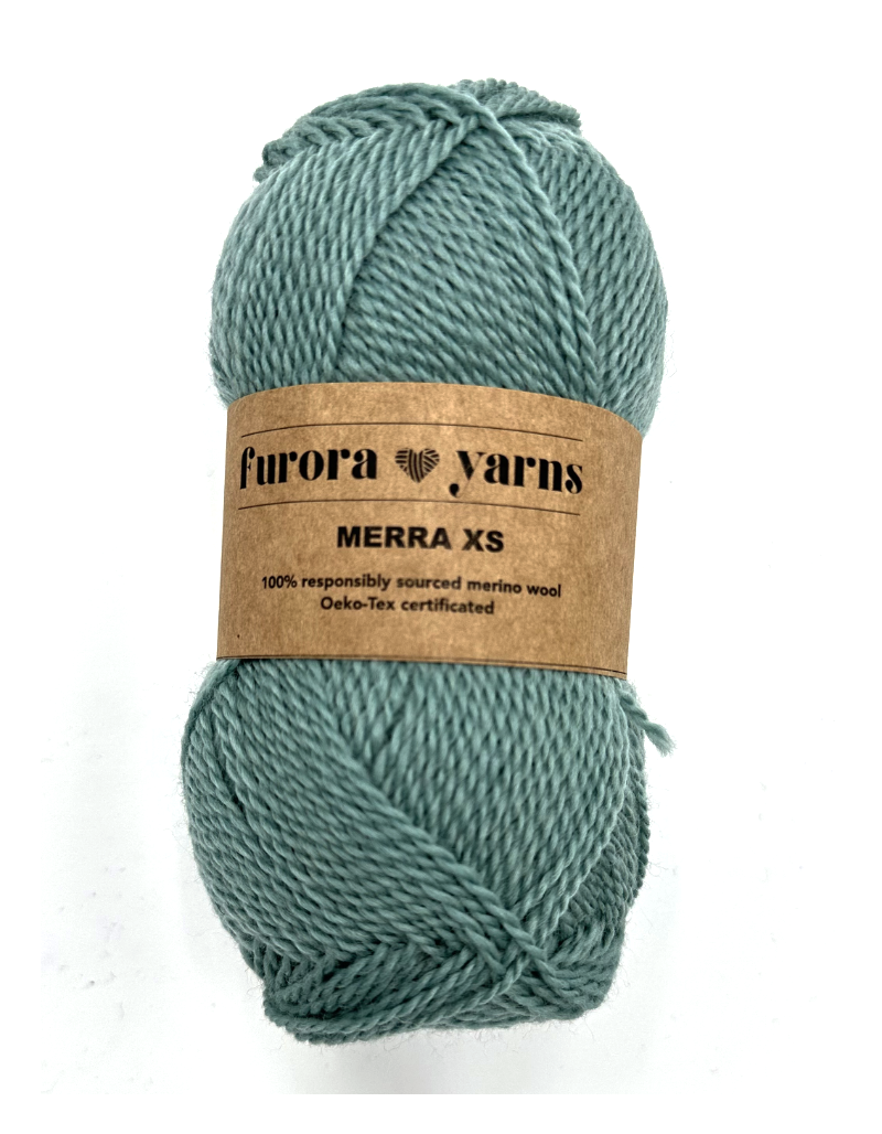 WEŁNA MERINO 100% MERRA XS mięta 50g