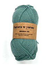 WEŁNA MERINO 100% MERRA XS mięta 50g
