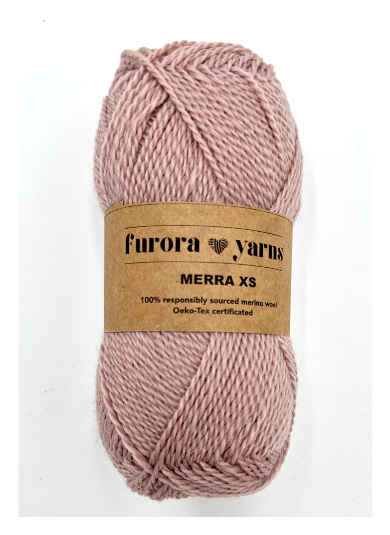 WEŁNA MERINO 100% MERRA XS mus 50g