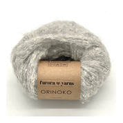 Włóczka baby alpaka ORINOKO 50g jasny szary