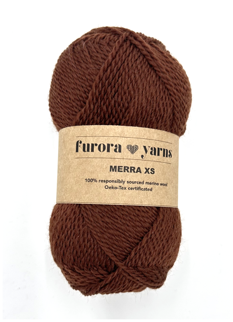 WEŁNA MERINO 100% MERRA XS niedźwiedź 50g