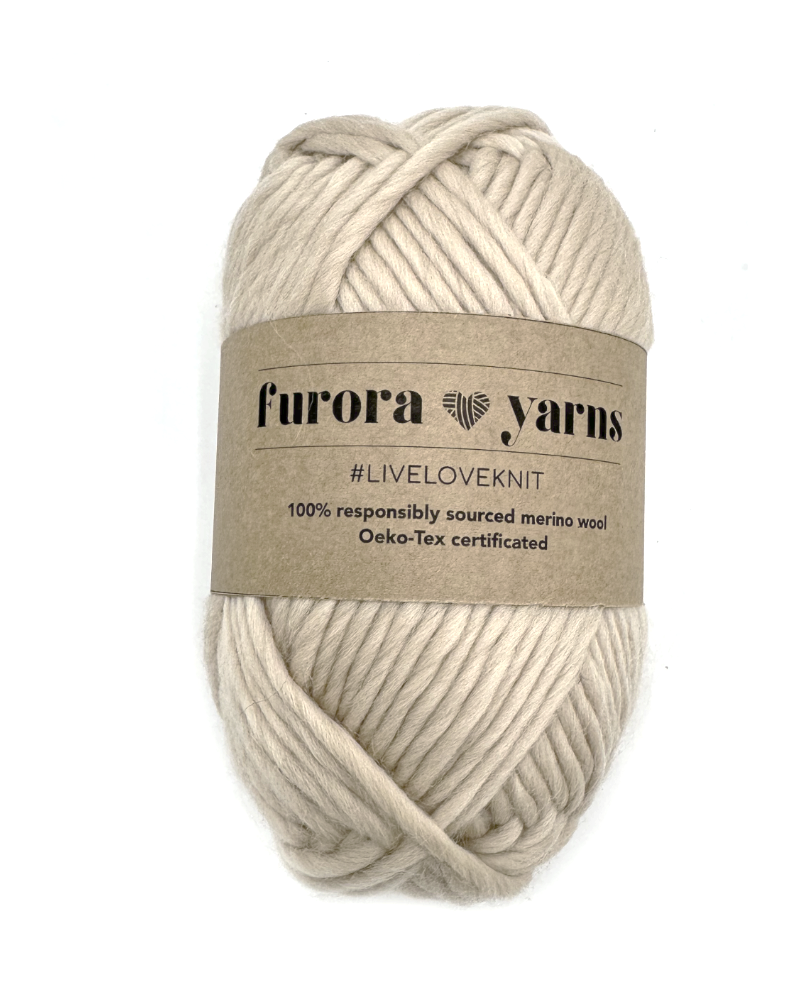 WEŁNA MERINO 100% MERRA pustynia 100g