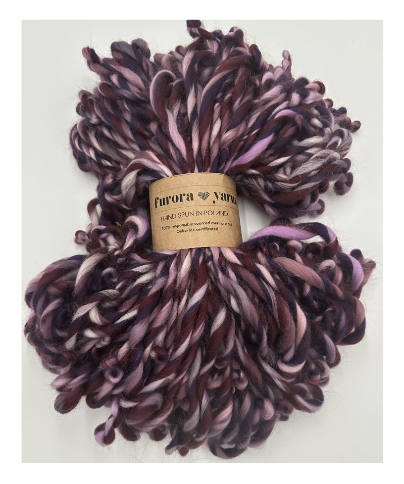 Wełna merino 100% PLUM PLUM - 100g