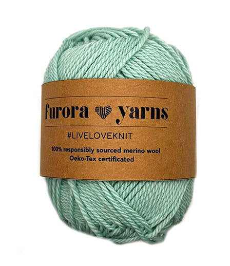 WEŁNA MERINO 100% MERRA SLIM aqua 50g