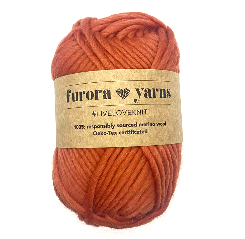 WEŁNA MERINO 100% MERRA cynamon 100g