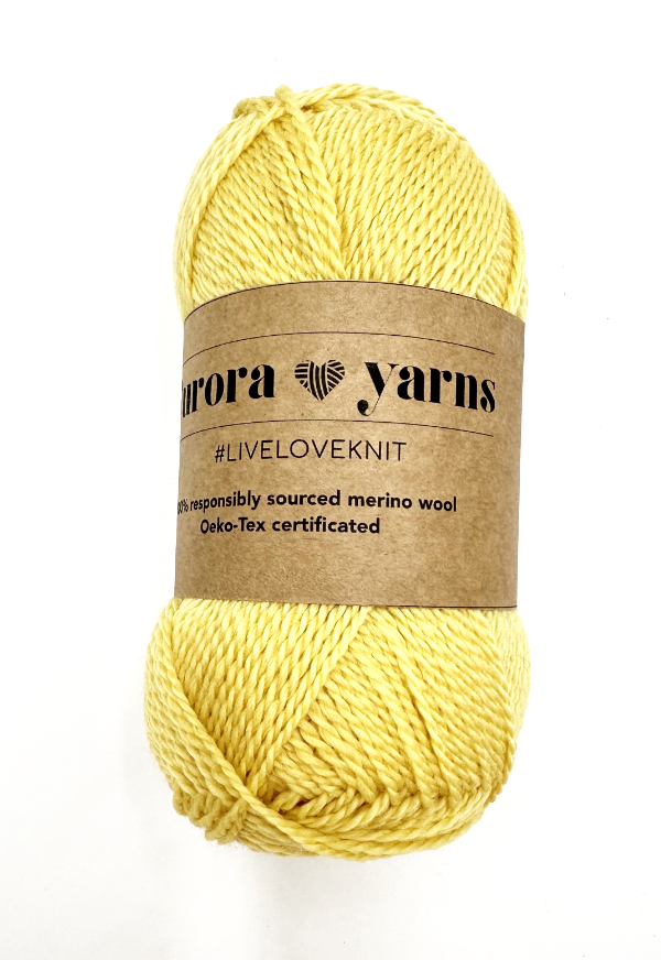 WEŁNA MERINO 100% MERRA XS słoma 50g
