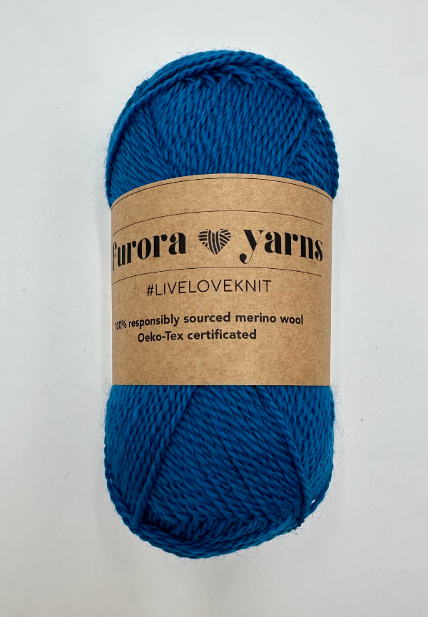 WEŁNA MERINO 100% MERRA XS turkus 50g