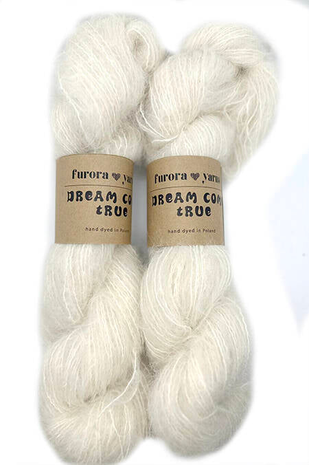 Wełna 100 % suri alpaka DREAM COME TRUE natural