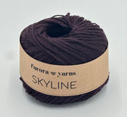 Włóczka SKYLINE bawełna jedwab  50g burgund