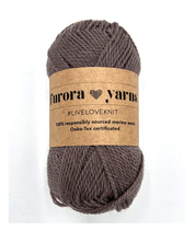 WEŁNA MERINO 100% MERRA SLIM bóbr 50g