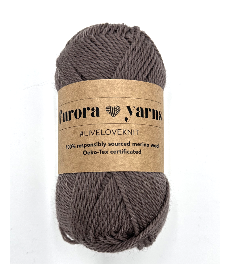 WEŁNA MERINO 100% MERRA SLIM bóbr 50g