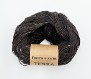 Wełna 100 % alpaka merino TESSA czekolada