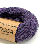Wełna 100 % alpaka merino TESSA fiolet