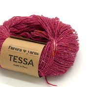 Wełna 100 % alpaka merino TESSA różowy