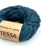 Wełna 100 % alpaka merino TESSA turkus