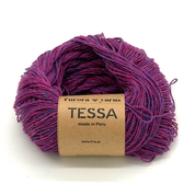 Wełna 100 % alpaka merino TESSA fiołek
