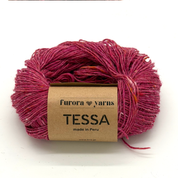 Wełna 100 % alpaka merino TESSA różowy