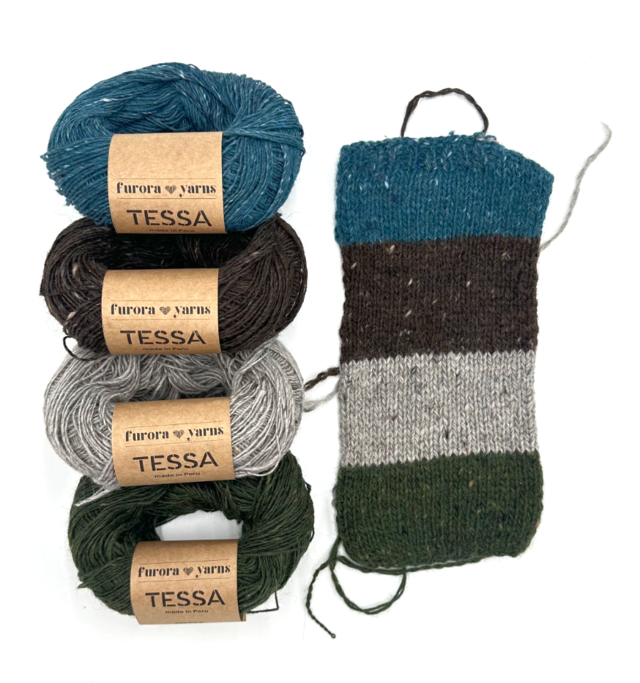 Wełna 100 % alpaka merino TESSA jasny szary