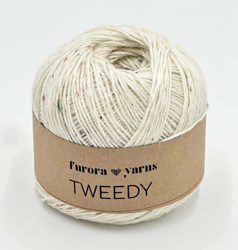Włóczka TWEEDY wełna, moher, jedwab  50g