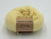 Włóczka merino, baby alpaka, bawełna ZOYA  50g wiejskie masło